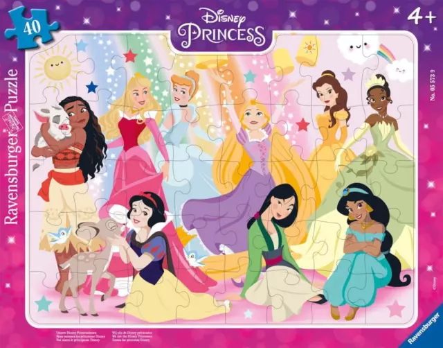 Ravensburger Kinderpuzzle 05573 - Unsere Disney Prinzessinnen - 40 Teile Disney