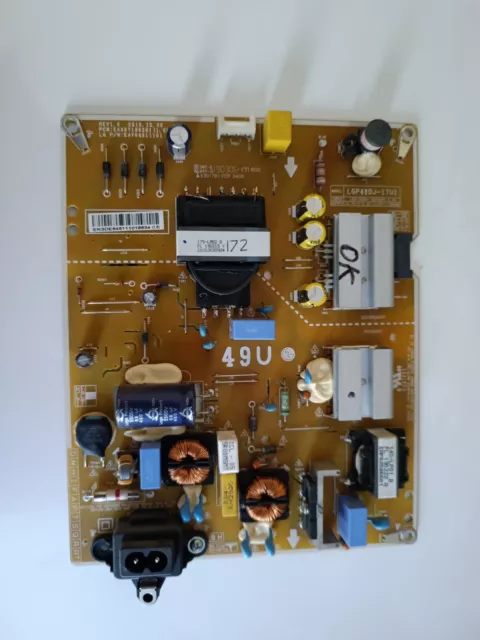 Fuente Alimentacion Eax67189201(1.6) Tv Lg 49Um7390Plc