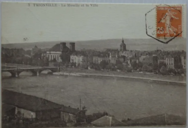 Thionville 57 CPA La Moselle And the City Good Condition Animated 1929