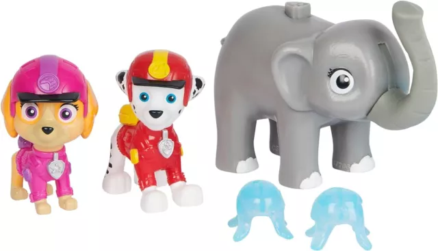 Paw Patrol Dschungel Pups Marshall, Skye & Elefant Aktion Figuren 2