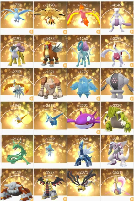 Pokemon Go GET All Legendary Pokemon [Read item description]