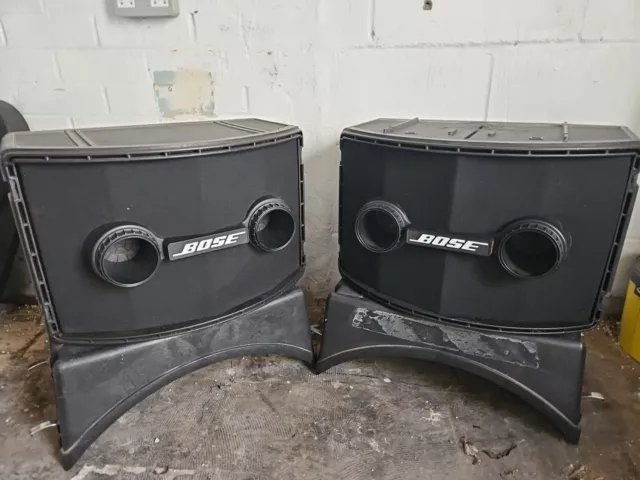 Bose 802 Mk1 (pair) with Lids - No Controller- Spare Or Repairs- Need Refurb