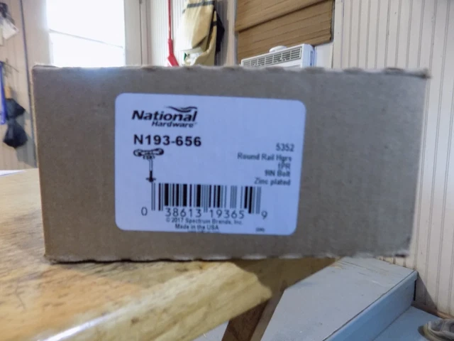 Stanley National  5352  N193-656 Hanger Barn Door 300Lb Zinc  9''