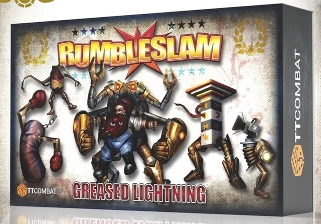 Rumbleslam – Extension Tables, Ladders, Chests – TTCombat – Neuf Sous Blister (anglais)