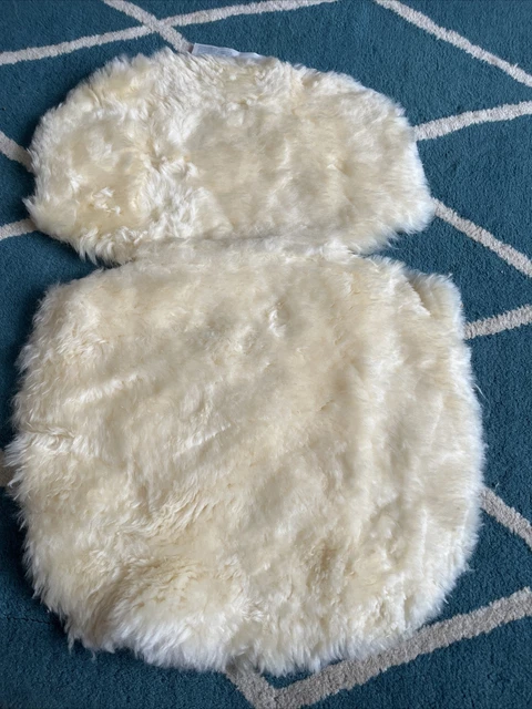 JOHN LEWIS BABY Natural sheepskin pram car seat liner 35.00 PicClick UK