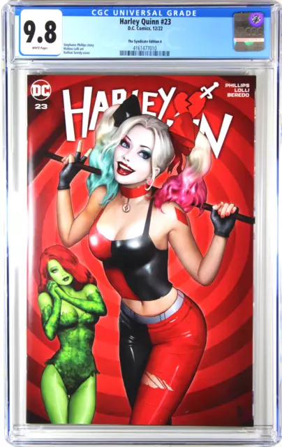 Harley Quinn #23 (Nathan Szerdy Exclusive Variant) Comic ~ Cgc Graded 9.8 Nm/M