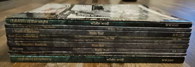 Vampire The Masquerade Story Supplement Lot Of 11 Paperback Books White Wolf