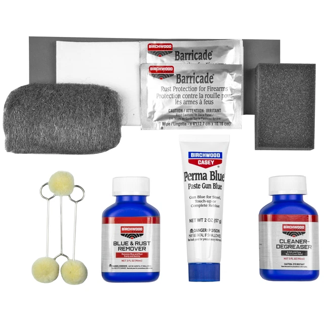 Birchwood Casey Perma Blue Paste Gun Blue Finishing Kit