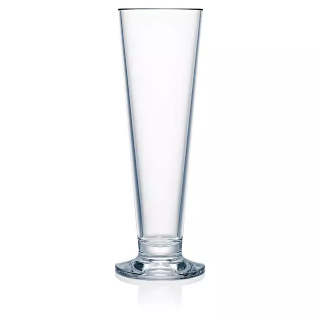 Strahl Pilsner Glass Set of 4, 16 oz, Clear