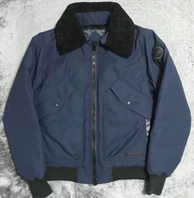 CANADA GOOSE Bromley Bomber 7996MB Down Jacket Navy Men's Size M