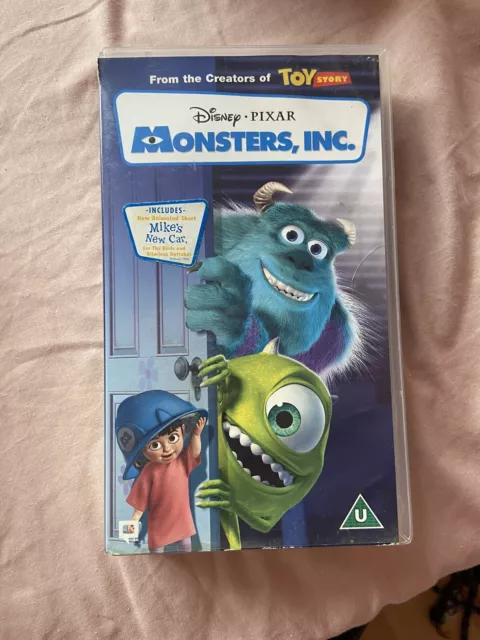 RARE MONSTERS, INC. blue VHS( VHS/SUR, 2002) £45.00 - PicClick UK