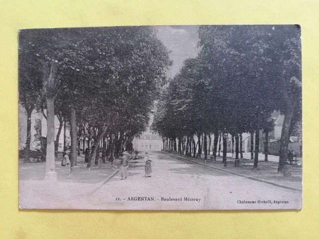 CPA Normandie 61 - ARGENTAN Orne BOULEVARD MEZERAY