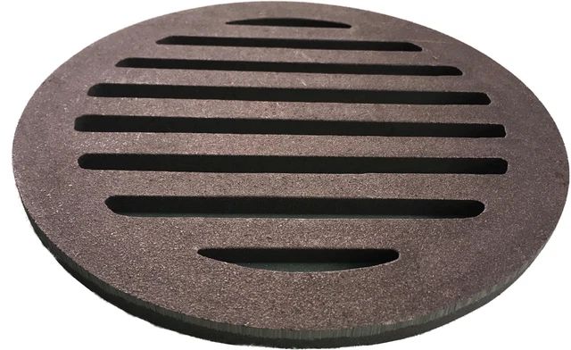 Rundrost 24 Cm - Gussrost Ofenrost Ascherost Tafelrost Kaminrost