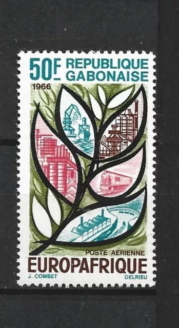 GABON. Año: 1966. Tema: CORREO AEREO.