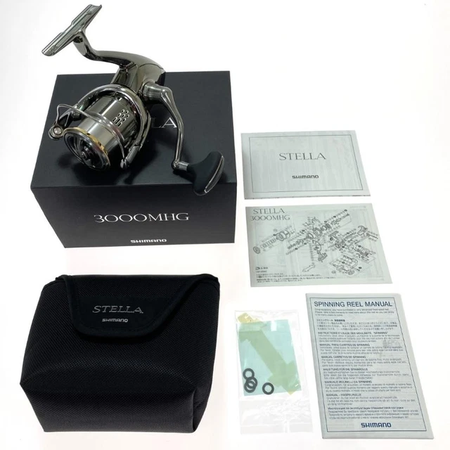 SHIMANO 22 STELLA 3000Mhg Beautiful Used Free Shipping