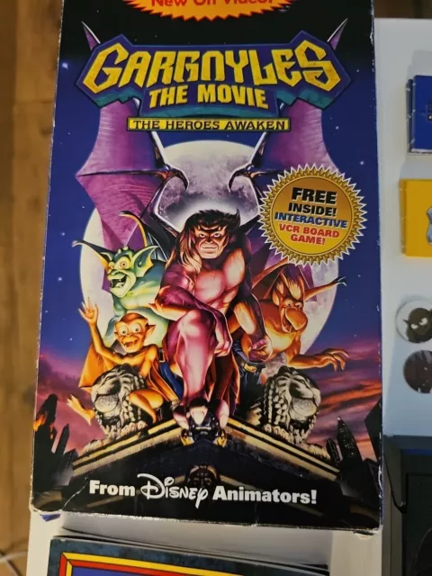 Gargoyles, The Movie: The Heroes Awaken (VHS, 1994, Comes with Game)