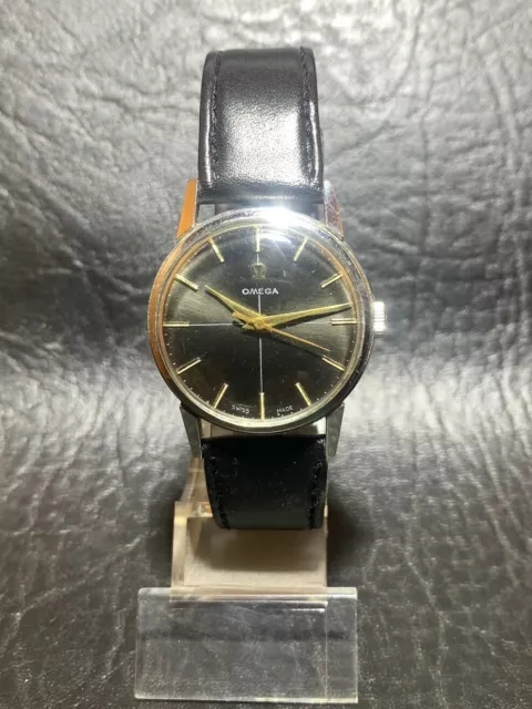 1962 VINTAGE OMEGA Cal. 284 17 BIJOUX À REMONTAGE MANUEL ACIER INOXYDABLE