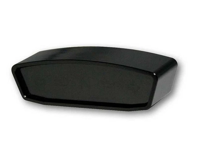 Indicateur instrument de moto en aluminium anodisé noir, teinté, 5 annonces