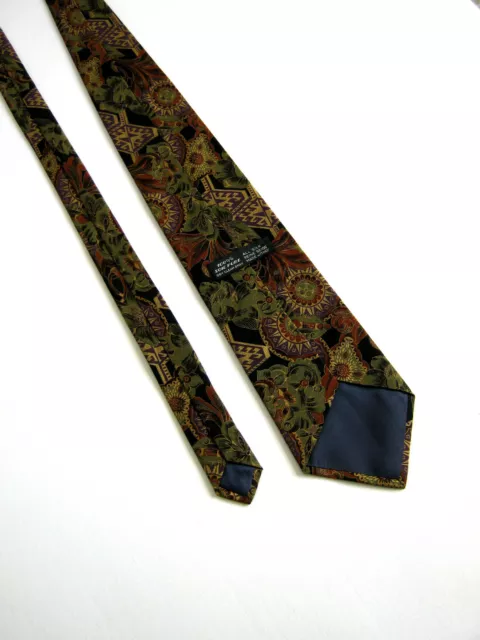 Cravatta Tie Nuova New Made In Italy 100% Seta Silk Originale 2