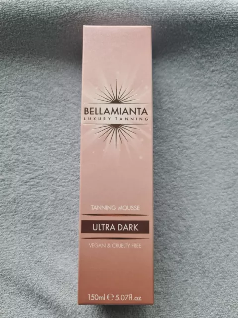 Bellamianta Luxury Tanning Mousse Ultra Dark 150ml BNIB