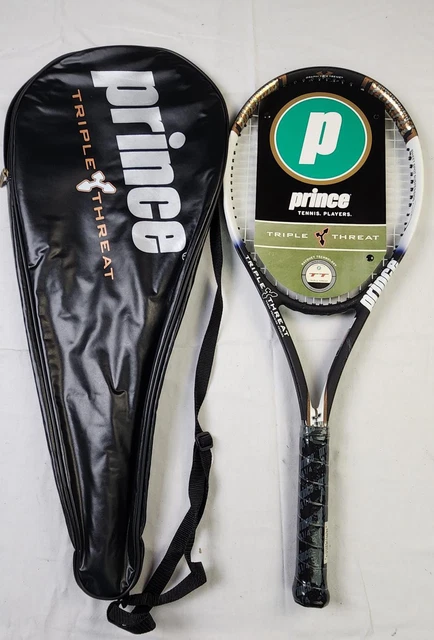 Raquette De Tennis Prince Triple Menace Attitude OS Avec Housse, Tamis 115 Sq. In., Grip 4, Occasion
