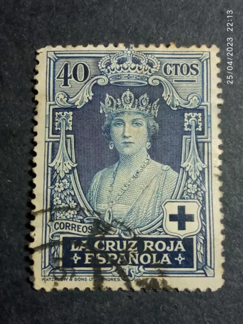 Sellos España Usados 1926 Pro Cruz Roja 30 Cts. Edifil 332