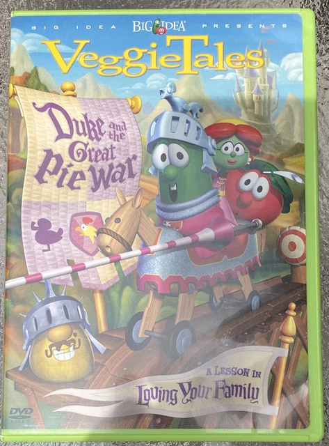 VEGGIETALES DUKE And The Great Pie War DVD 2005 AMAZING DVD Brand veggietales-duke-and-the-great-pie-war-dvd-2005-amazing-dvd-brand