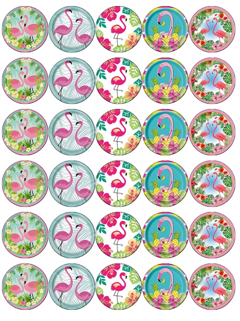 62pcs Edible Wafer Paper Cupcake Toppers - Butterflies, Birds, Bees, Sun & Clouds For Spring Parties - View #11