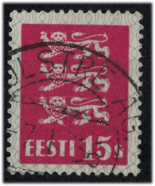 Estland Estonia Mi 106 fünf Tatze HOLSTRE AG -36