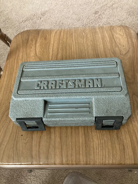 Craftsman Complete 3/8 drive Ratchet Set With Box. ( Metric )