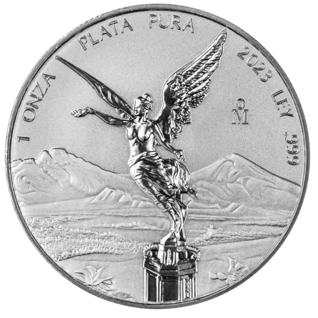 2023 1 oz Silver Mexican Libertad REVERSE  Proof Strike Coin .999 Silver #A568
