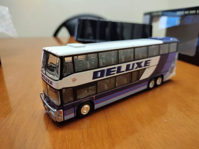 Trux TX09C Deluxe Coachlines Denning Landseer Decker Model Bus 1/76