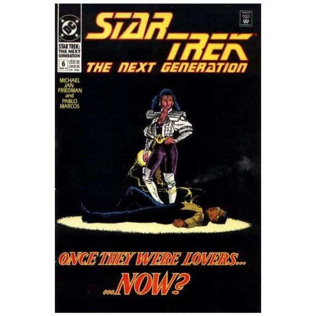 Star Trek: The Next Generation (1989 series) #6 in VF + condition. DC comics [p.