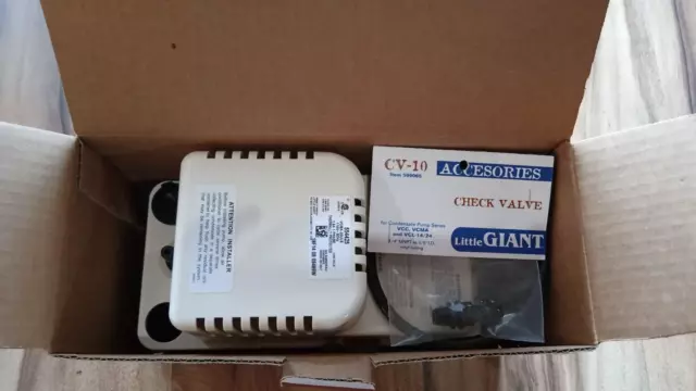 Little Giant VCMA-20ULS Removal Condensate Pump Never Used