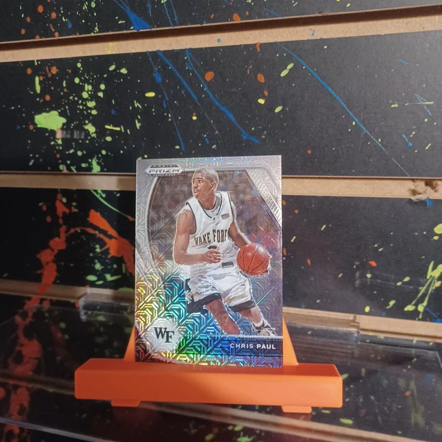2021 Prizm Collegiate Chris Paul MOJO Prizm SSP /25 Wake Forest NCAA