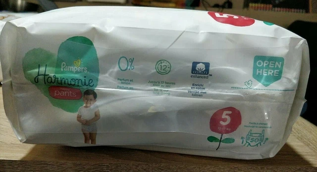112 Couches Pampers Harmonie Taille 5 (12-17 Kg) 3