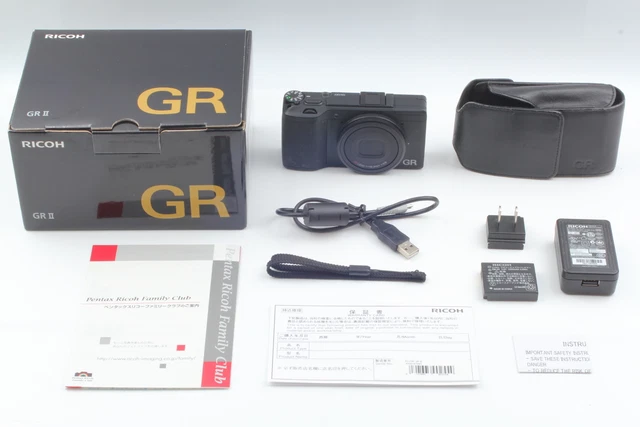 [MINT IN BOX] Ricoh GR Digital II Black 16.2 MP Digtal Compact Camera From JAPAN 2