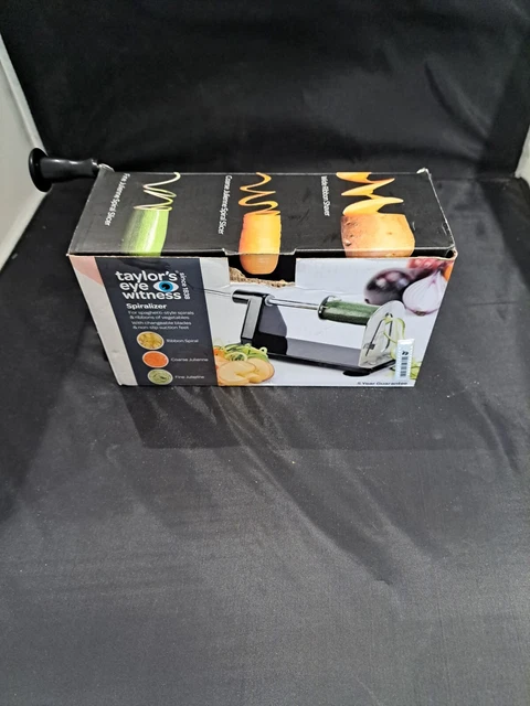 Spiralizzatore frutta verdura Taylors Eye Eitness cibo in scatola