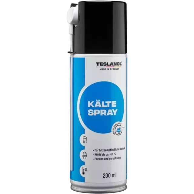 Kältespray zur Ortung von thermischen Fehlern 200ml KühlSpray T71 von teslanol