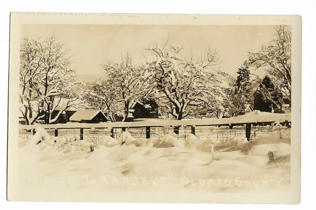 postcard rppc quincy, ca. plumas co.