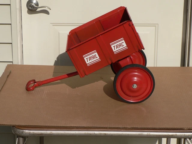 Vintage Trail Trac Wagon/Trailer for a Murray Toy for Pedal Tractor Nice Cond