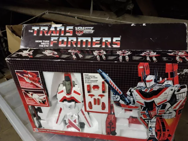 Vintage Transformers G1 Jetfire Original Boxed and complete - 1984