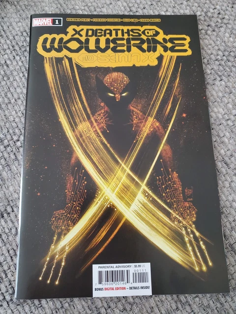 X Deaths Of Wolverine #1 Marvel Comics 2022