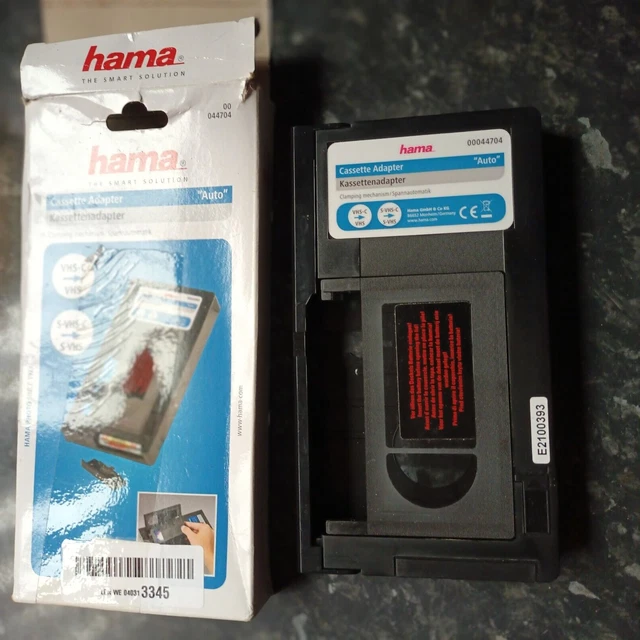 HAMA VHSC/VHS CASSETTE Adapter VHSC/VHS Video Converter £14.00