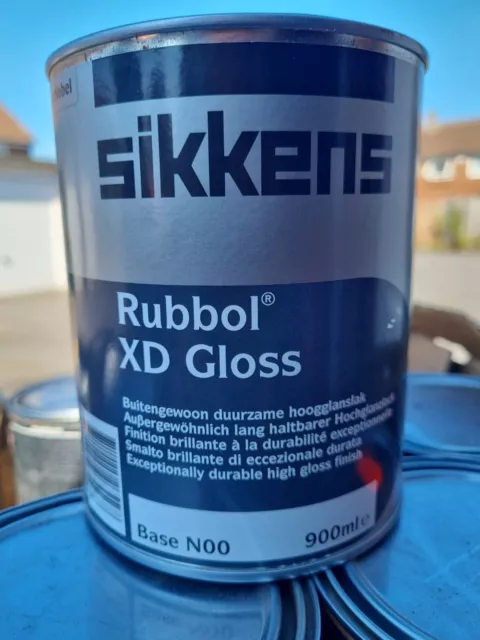 Sikkens Rubbol XD Gloss Paint 900ml Base N00