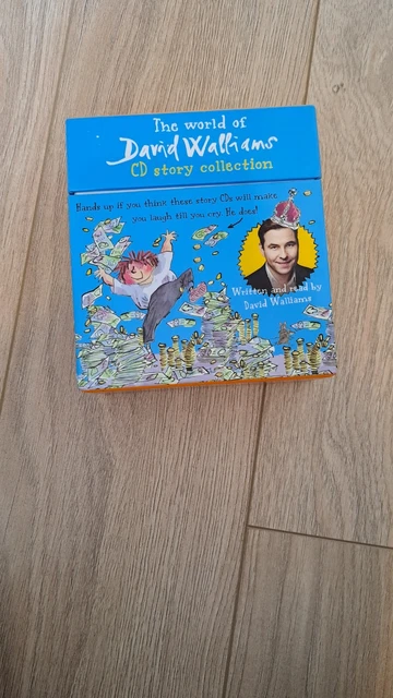The World of David Walliams CD Story Collection - 14 CDs 5 Stories audio box set