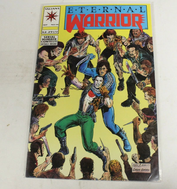 Eternal Warrior Volume 1 #14 September 1993  Valiant Comics (Bagged Boarded)