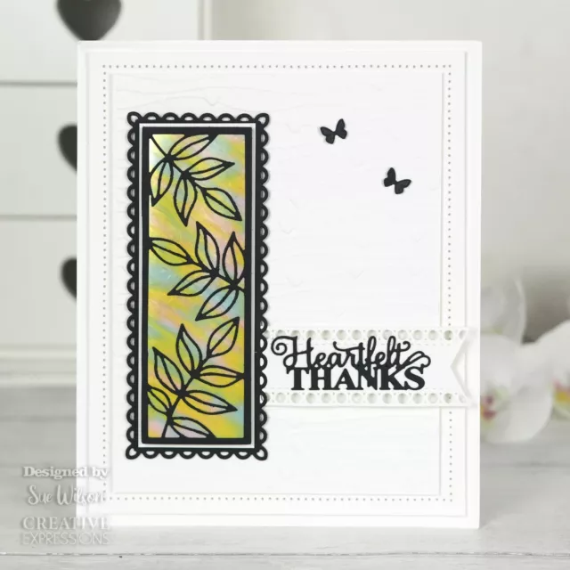 Creative Expressions - Sue Wilson Floral Panel Troqueles Marzo 2022 2