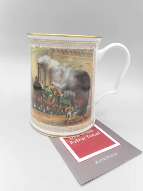 1991 150th Anniversary  ~ The Great Western Railway  by  Franklin Mint Tankard