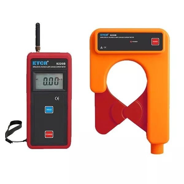 ETCR9220B Wireless H/L Voltage Clamp Leakage Current Meter AC 0.00mA～60.0A ✦KD